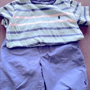 Polo short set